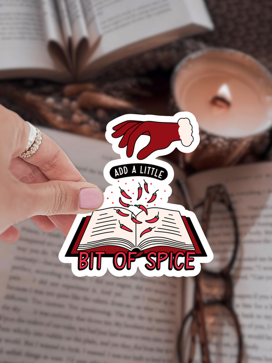 Spicy Book Sticker