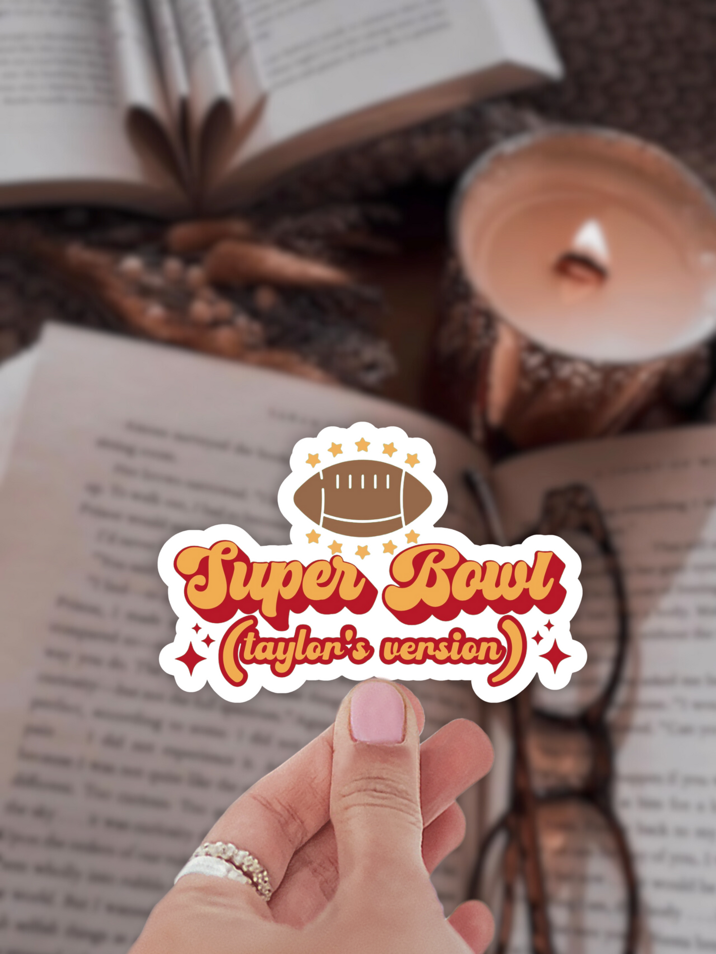 Super Bowl Taylors Version Sticker / Swiftie / Eras