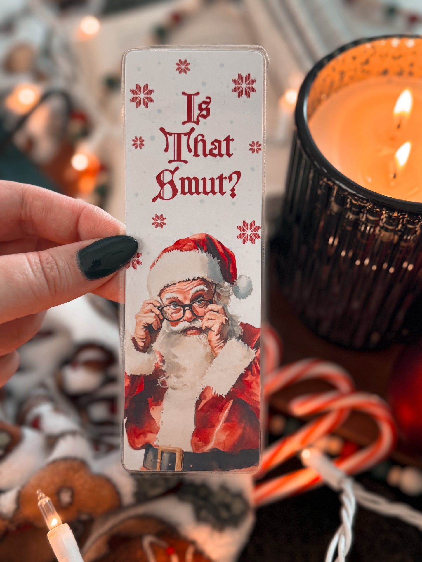 Is That Smut? Santa Bookmark