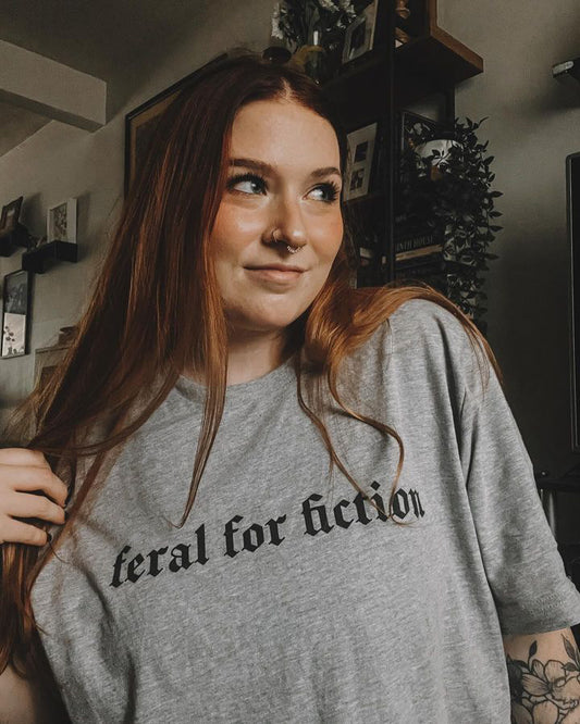 Feral for Fiction Tee