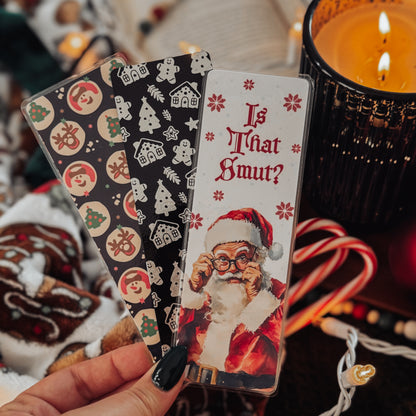 Is That Smut? Santa Bookmark