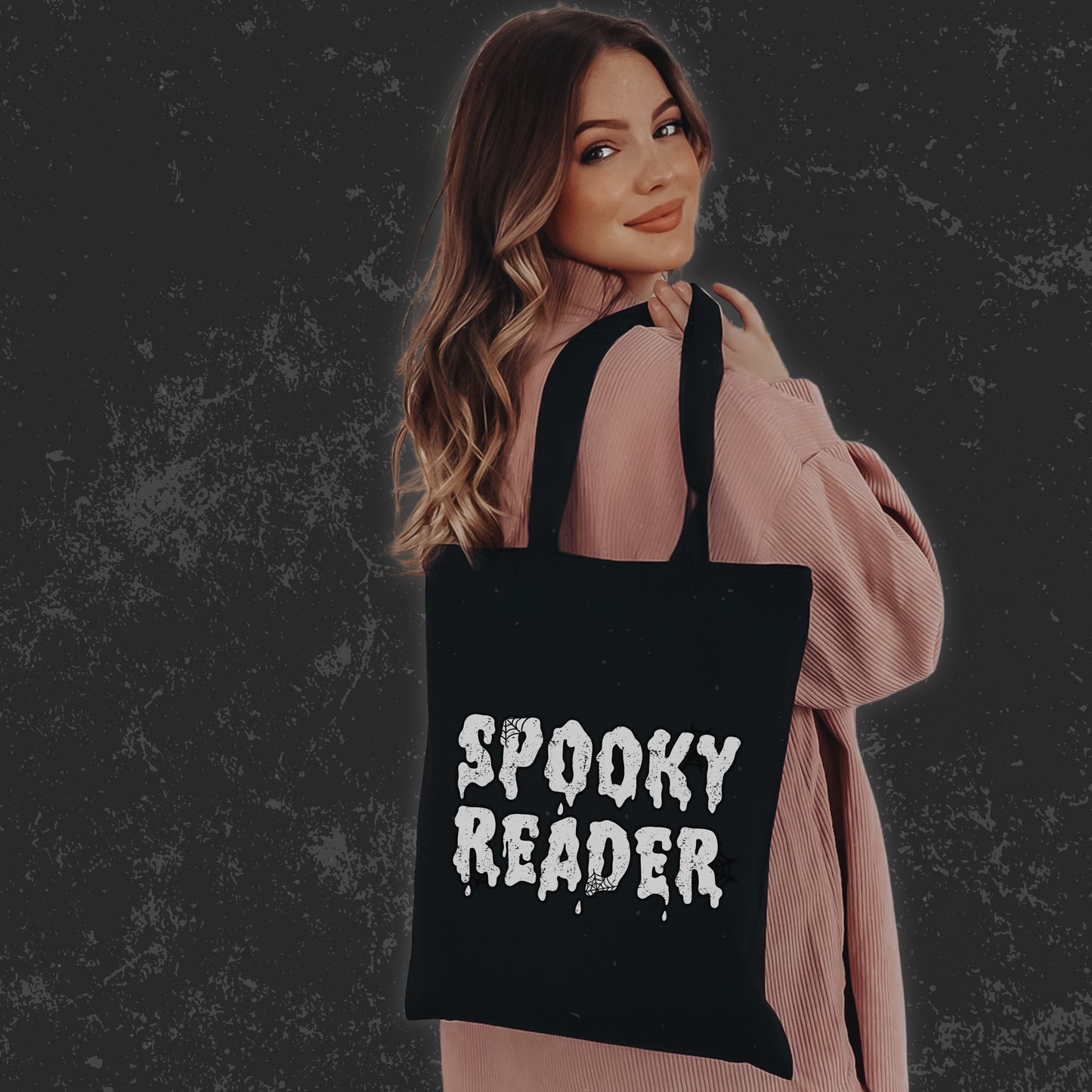 Spooky Reader Tote Bag