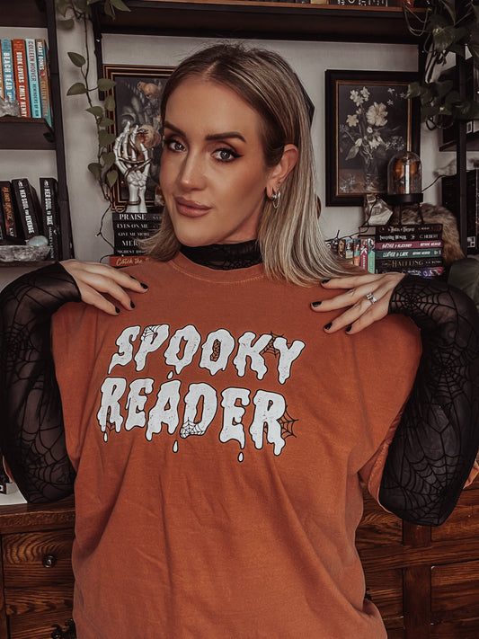 Spooky Reader Tee (COMFORT COLORS)