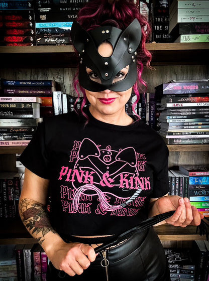 Pink & Kink Crop Tee