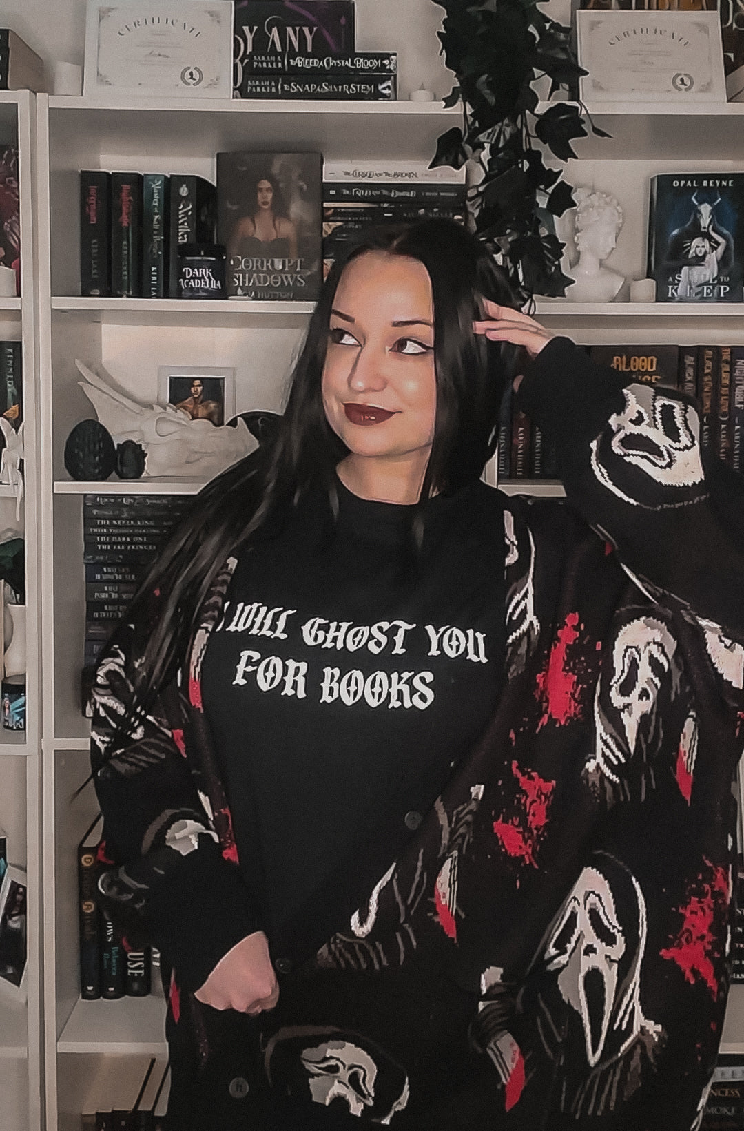 I Will Ghost You For Books Tee