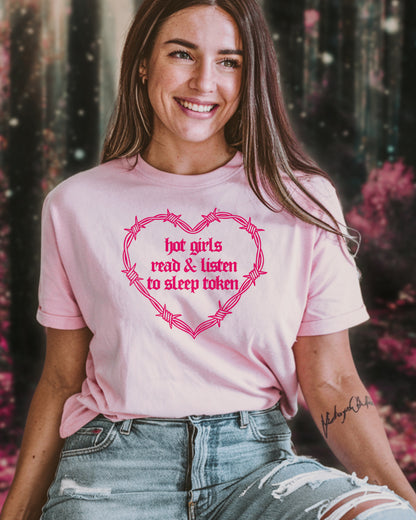 Hot Girls Read & Listen To ST Tee (Arcadia)