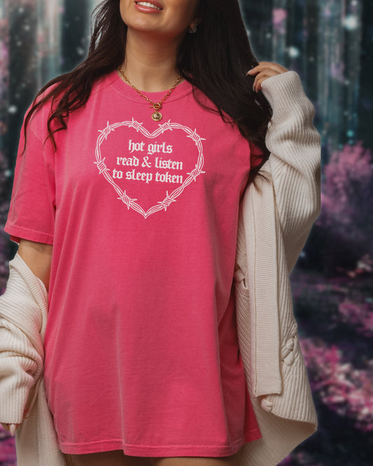 Hot Girls Read & Listen To ST Tee (Arcadia)