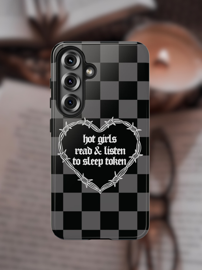 Read & Sleep Token Phone Case