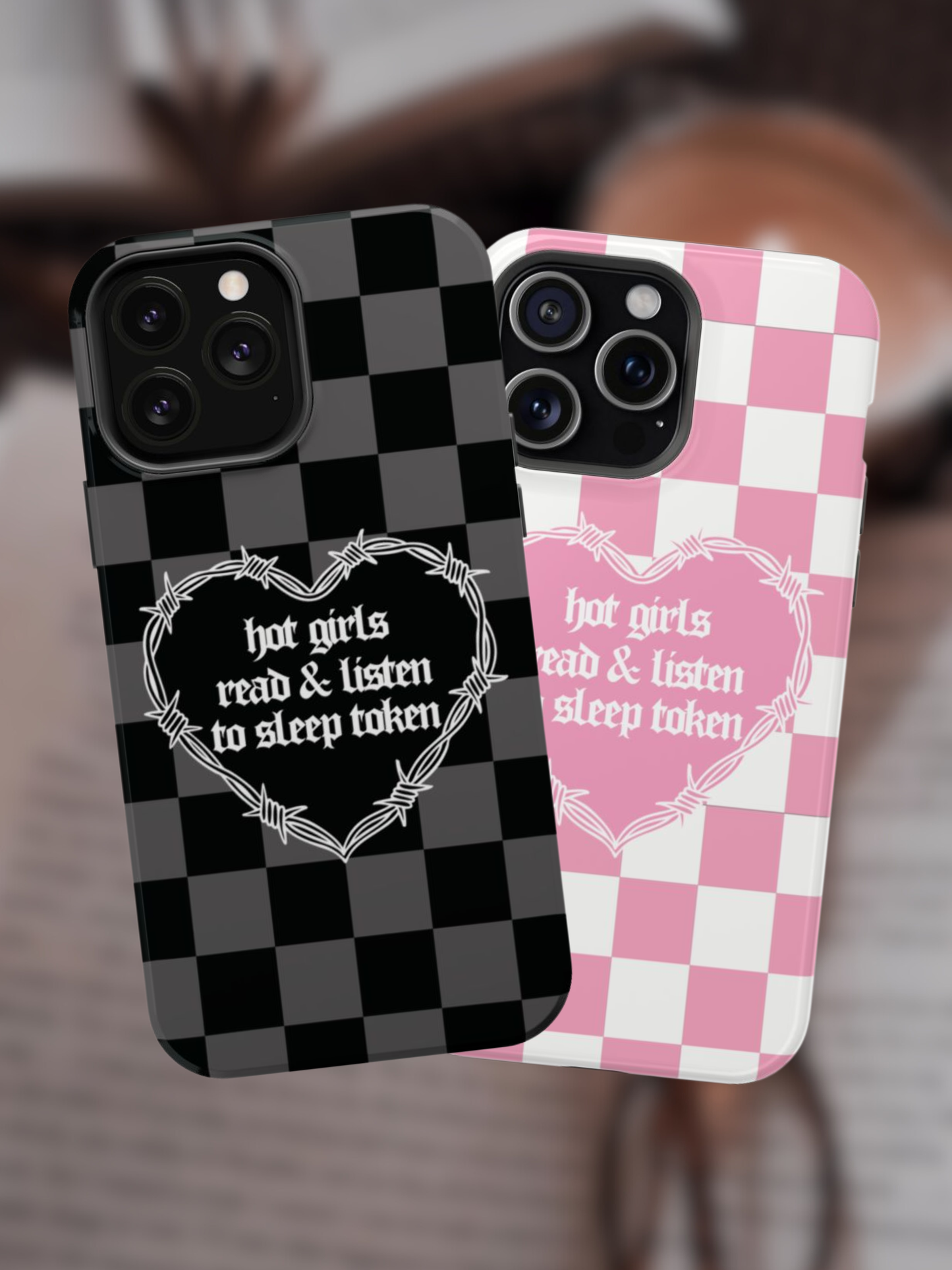 Read & Sleep Token Phone Case