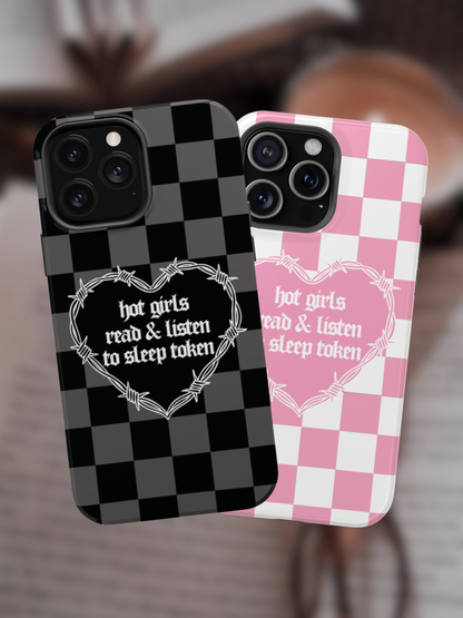 Read & Sleep Token Phone Case