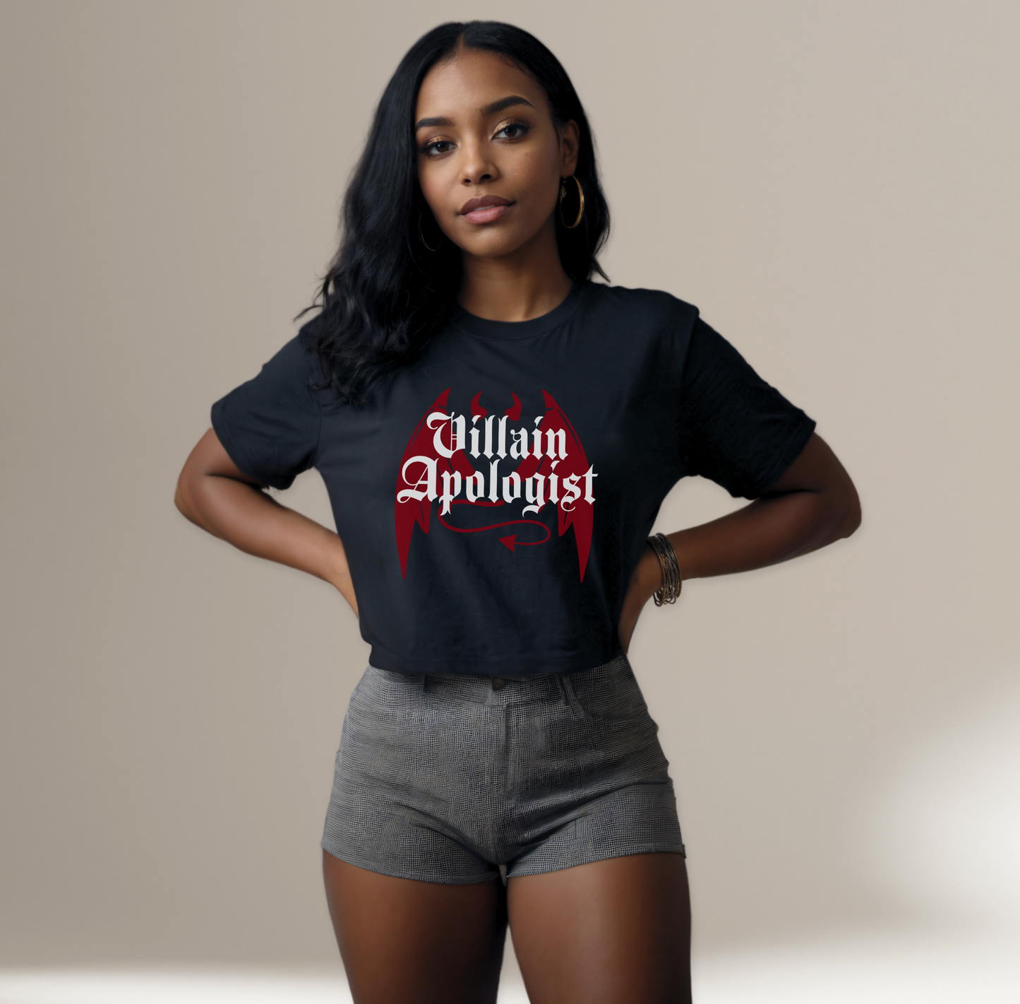 Villain Apologist - Crop Tee