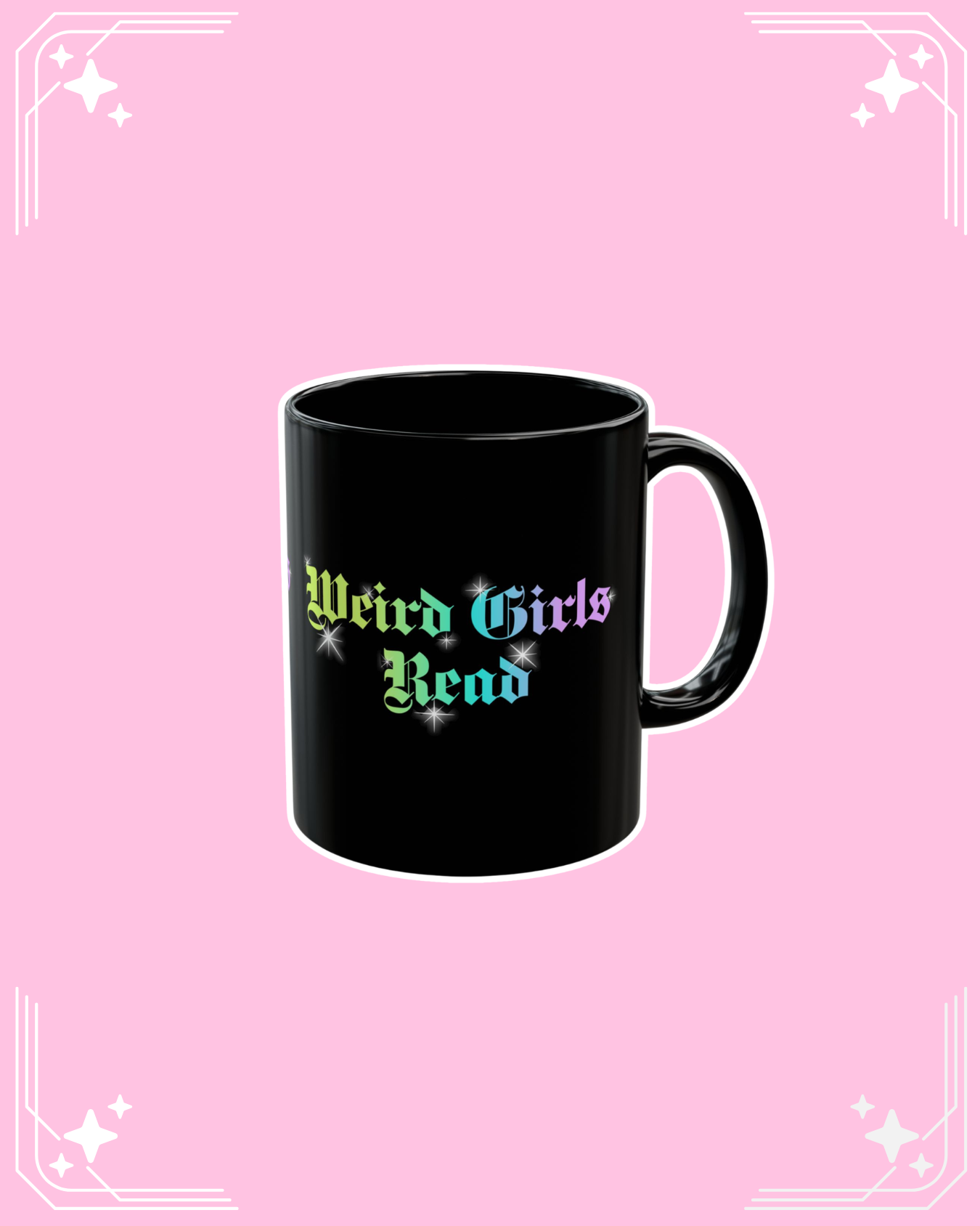Weird Girls Read Y2K Mug