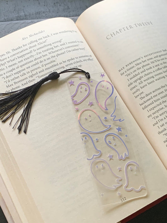 Gleeful Ghosts Acrylic Bookmark