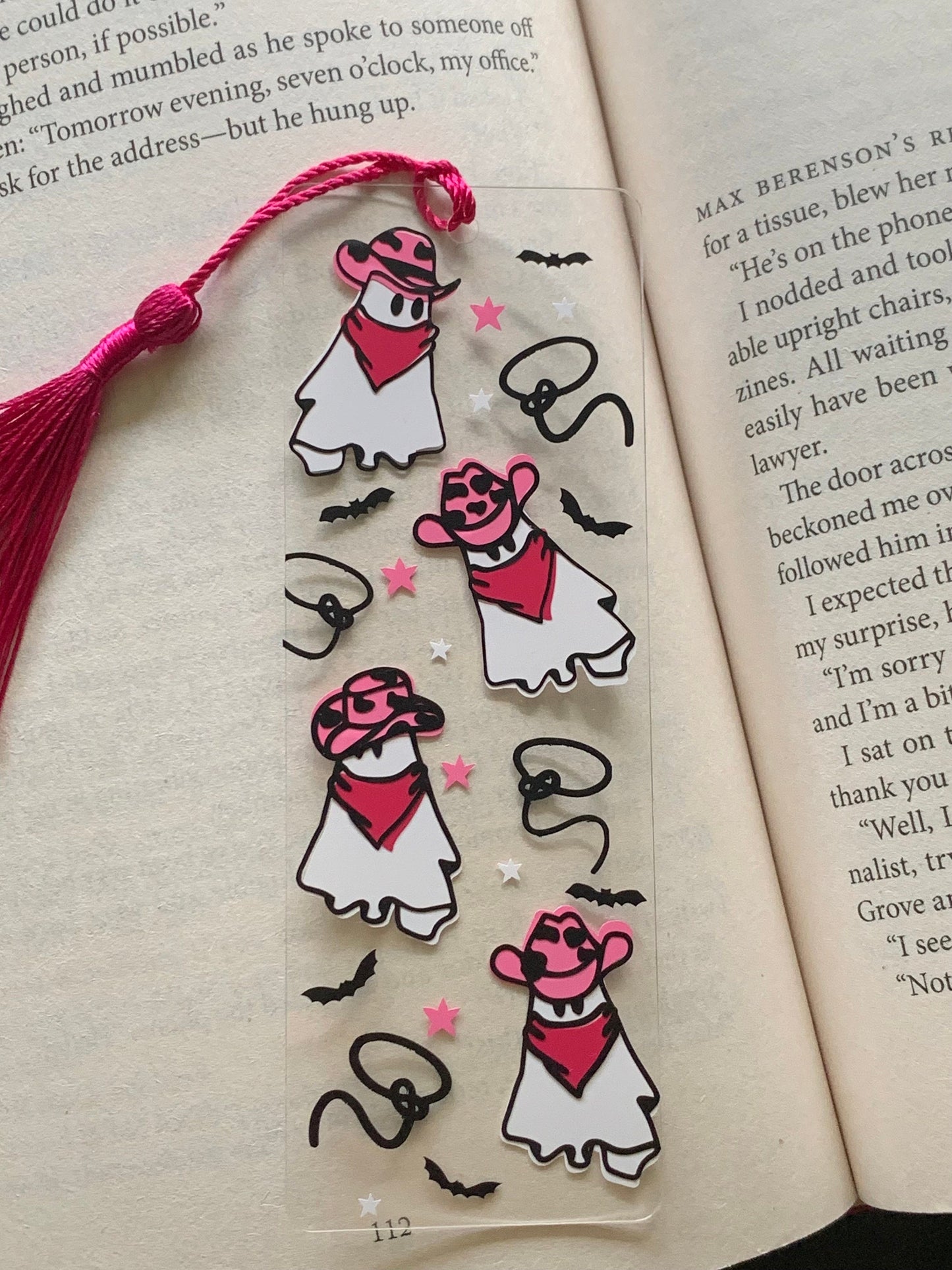 Western Ghost Acrylic Bookmark