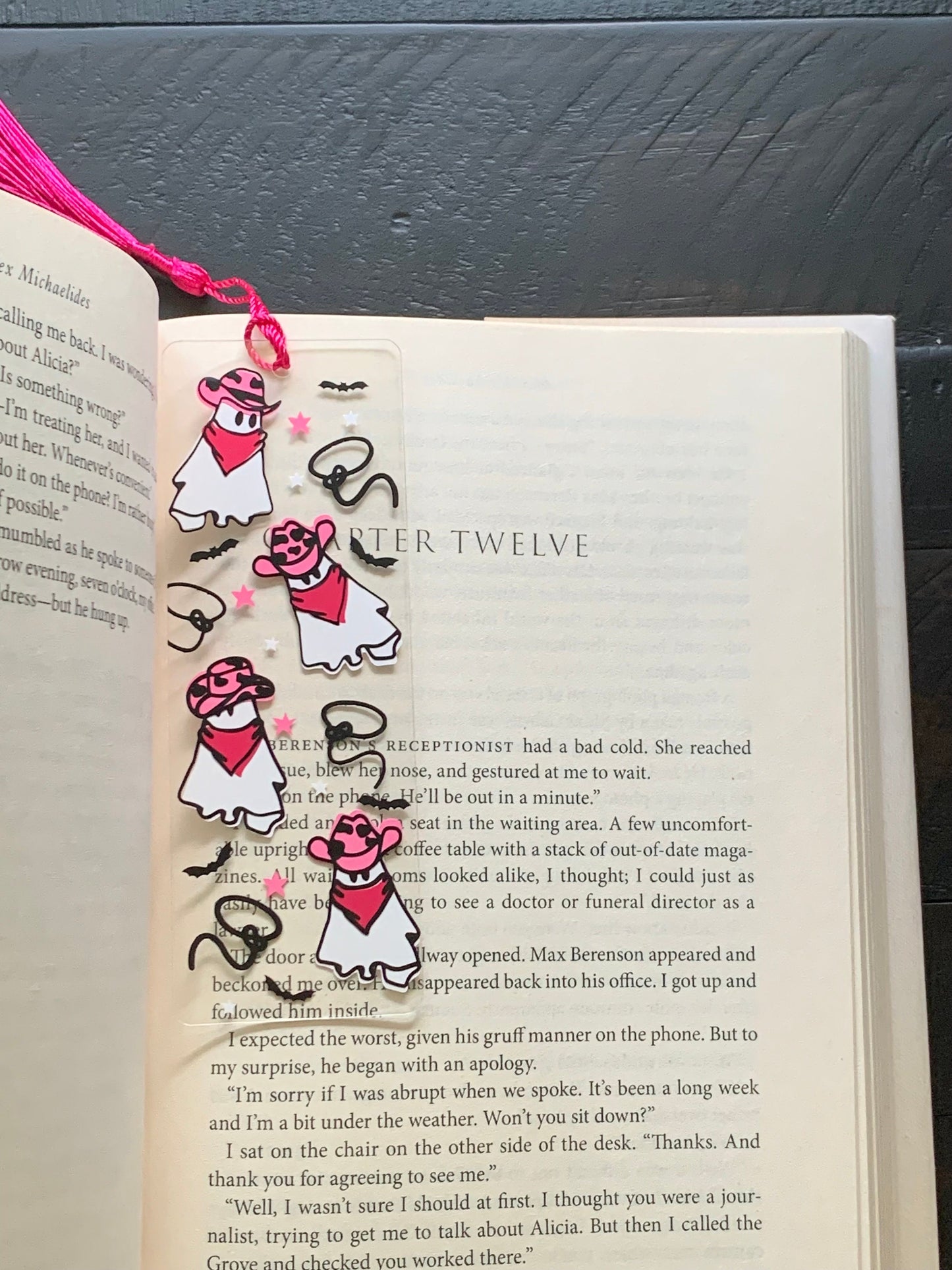 Western Ghost Acrylic Bookmark