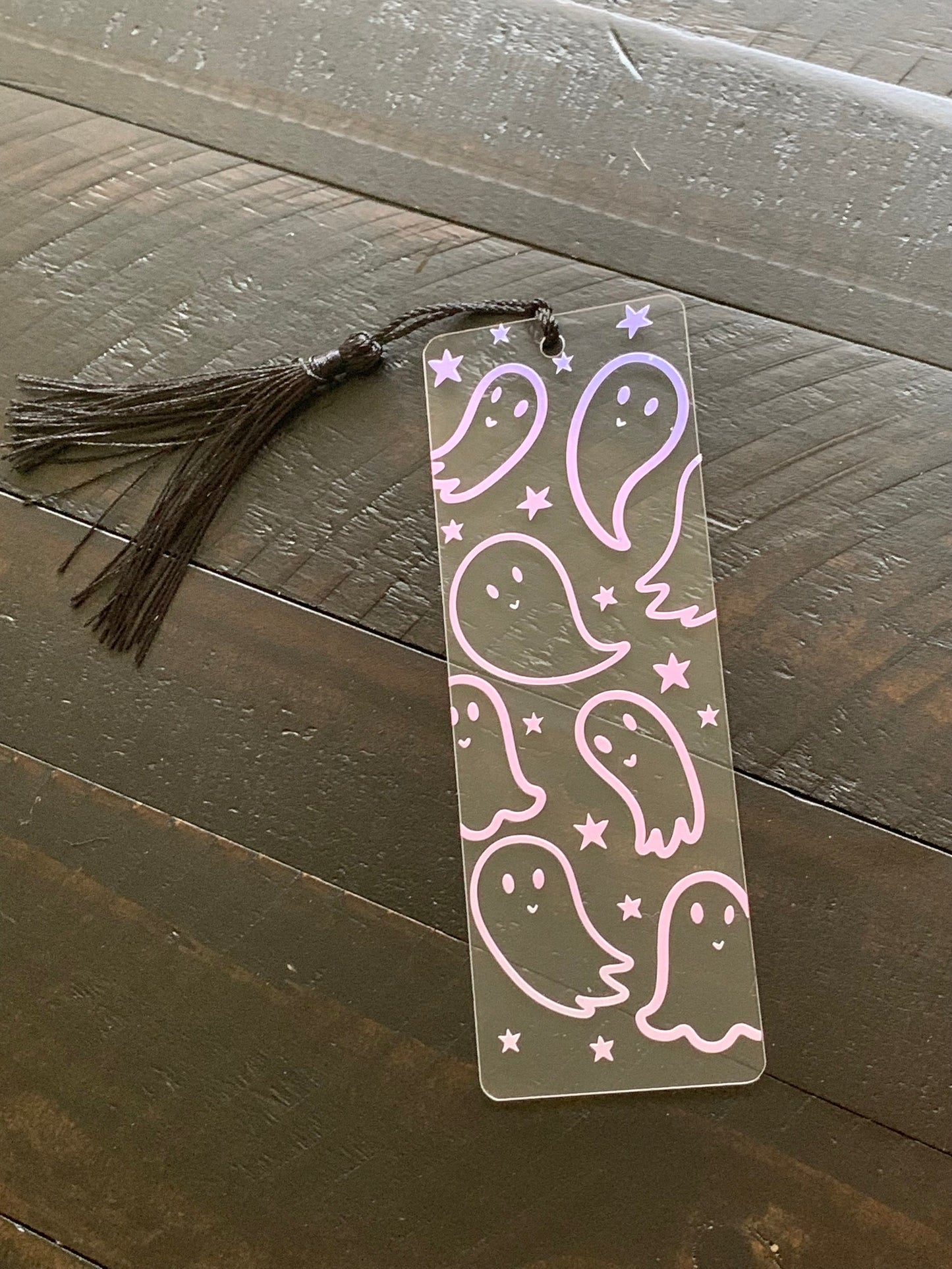 Gleeful Ghosts Acrylic Bookmark