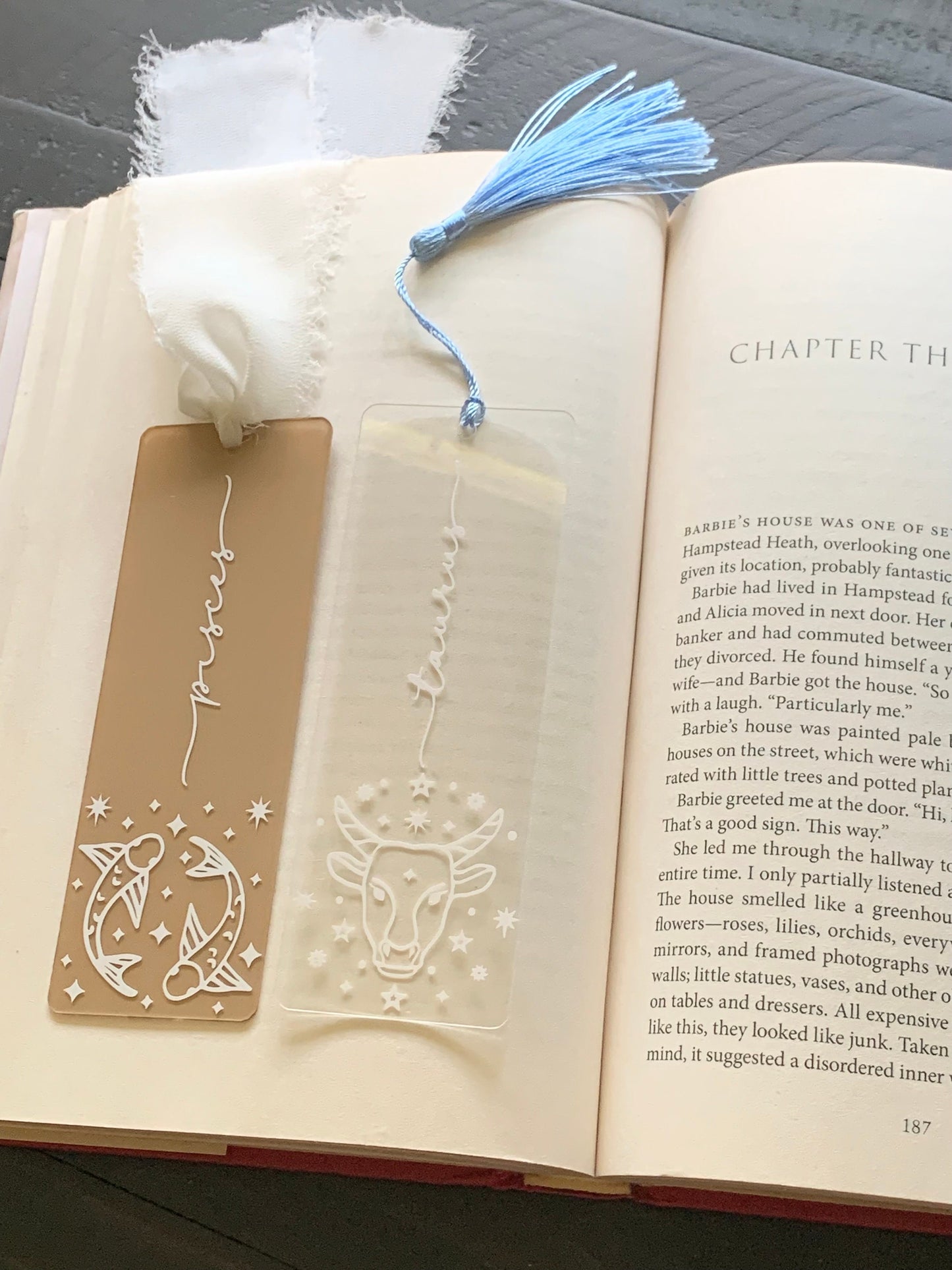 Zodiac Acrylic Bookmark