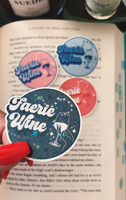 Faerie Wine Sticker