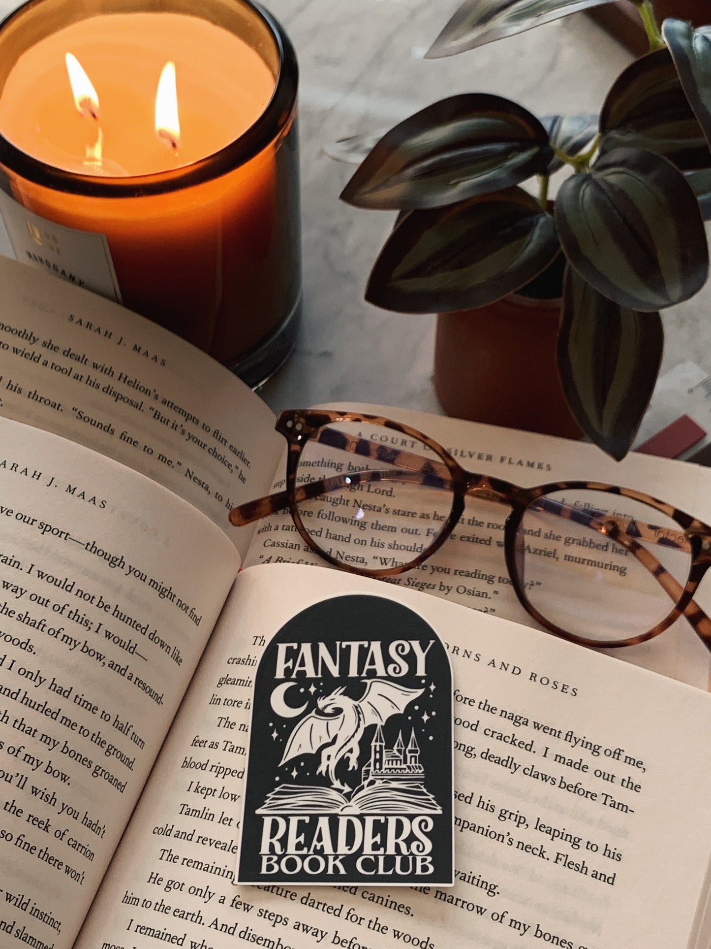 Fantasy Book Club Sticker