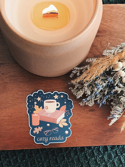 Cozy Reads Sticker