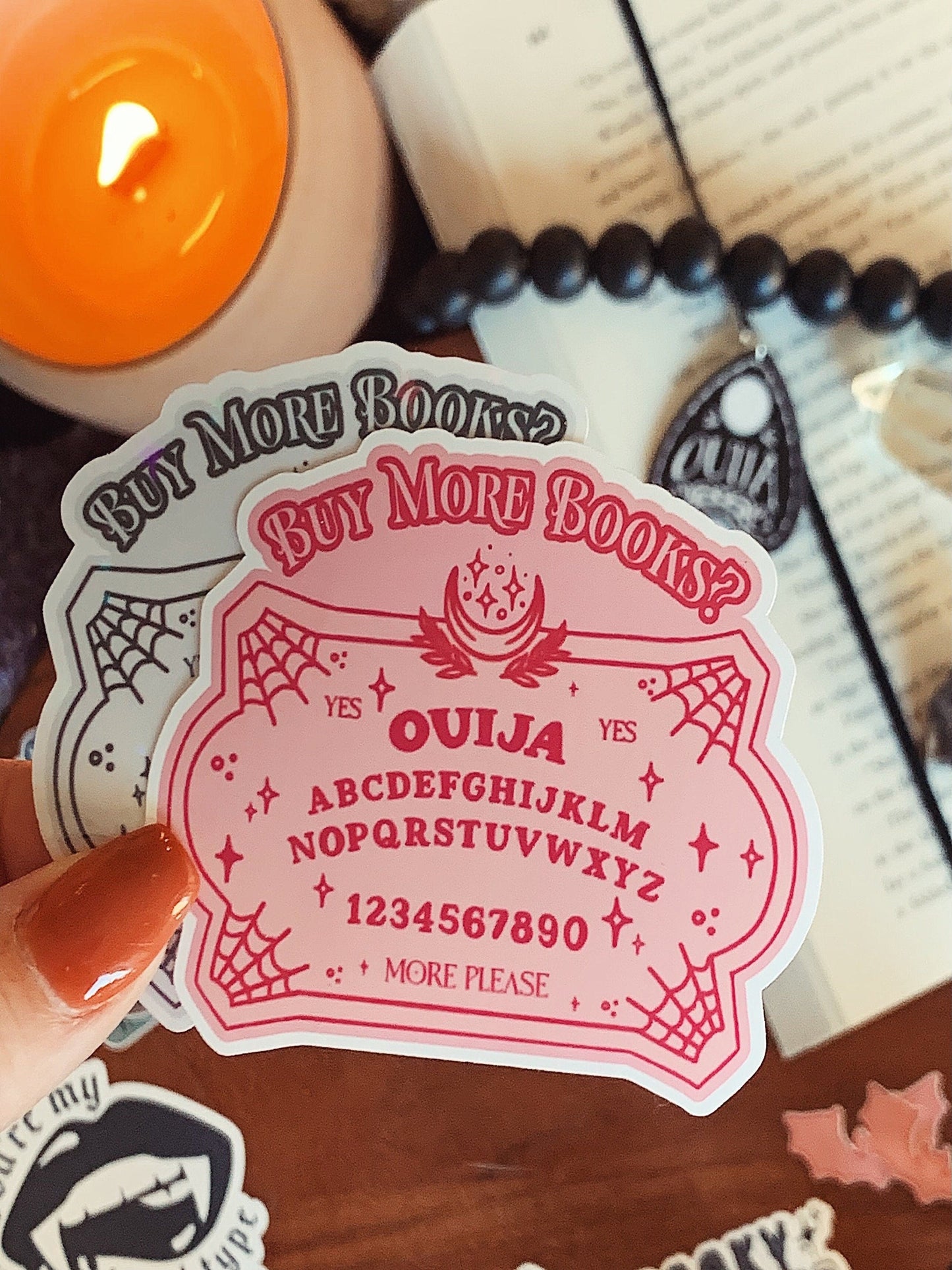 Ouija Book Sticker