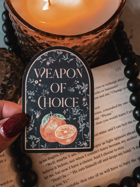 Fantasy Weapon of Choice Sticker