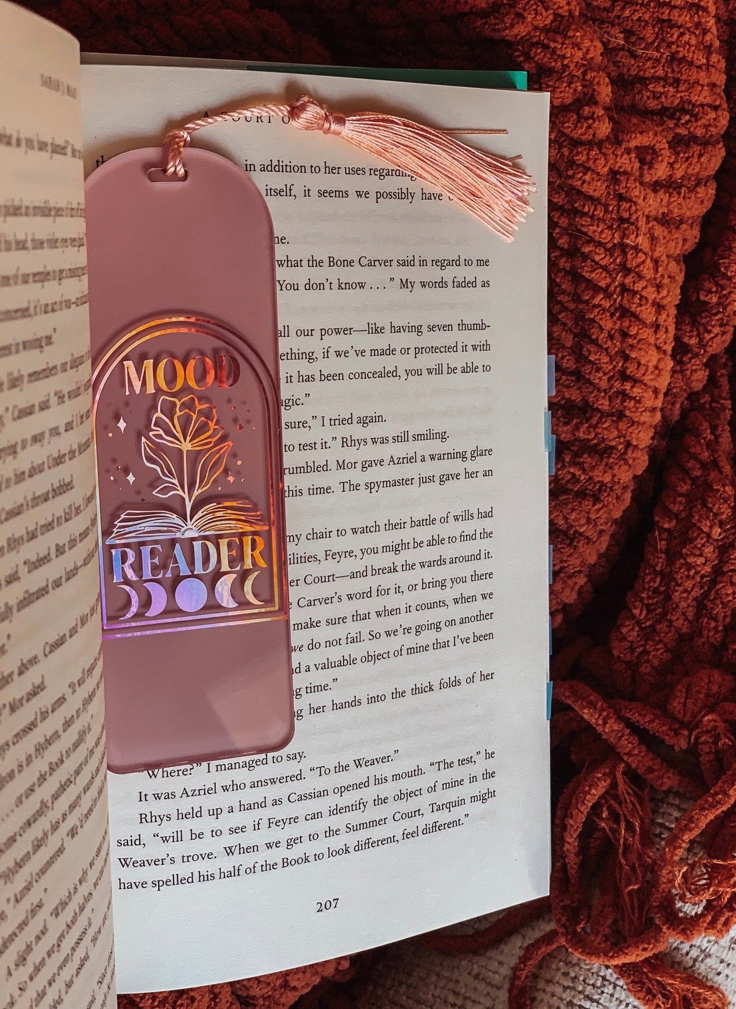 Mood Reader Acrylic Bookmark