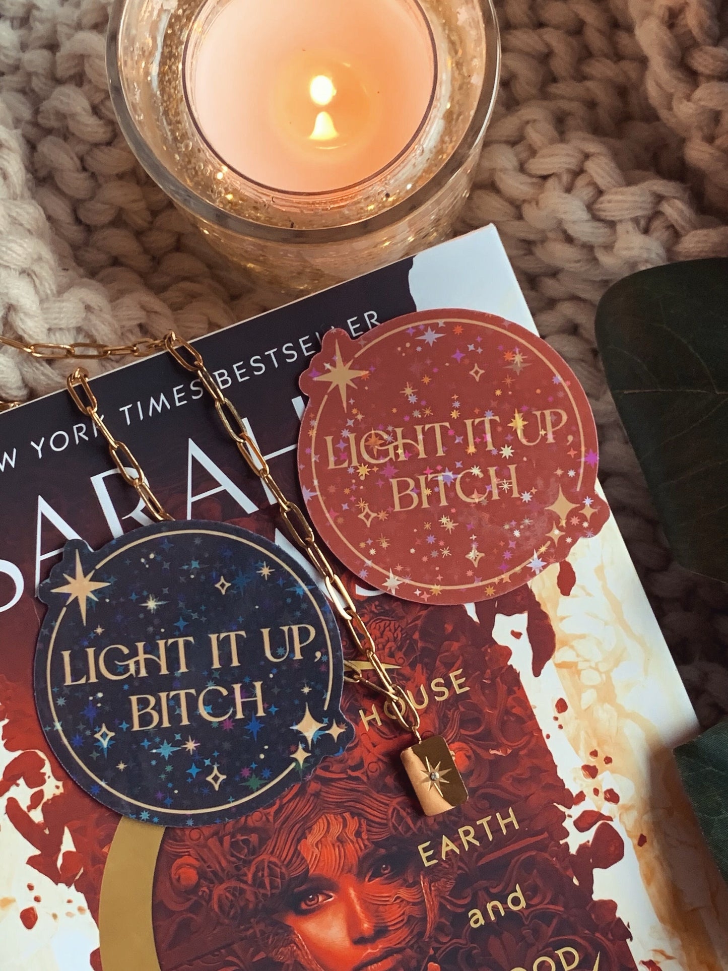 Light It Up Sticker / Crescent City / Sarah J Maas