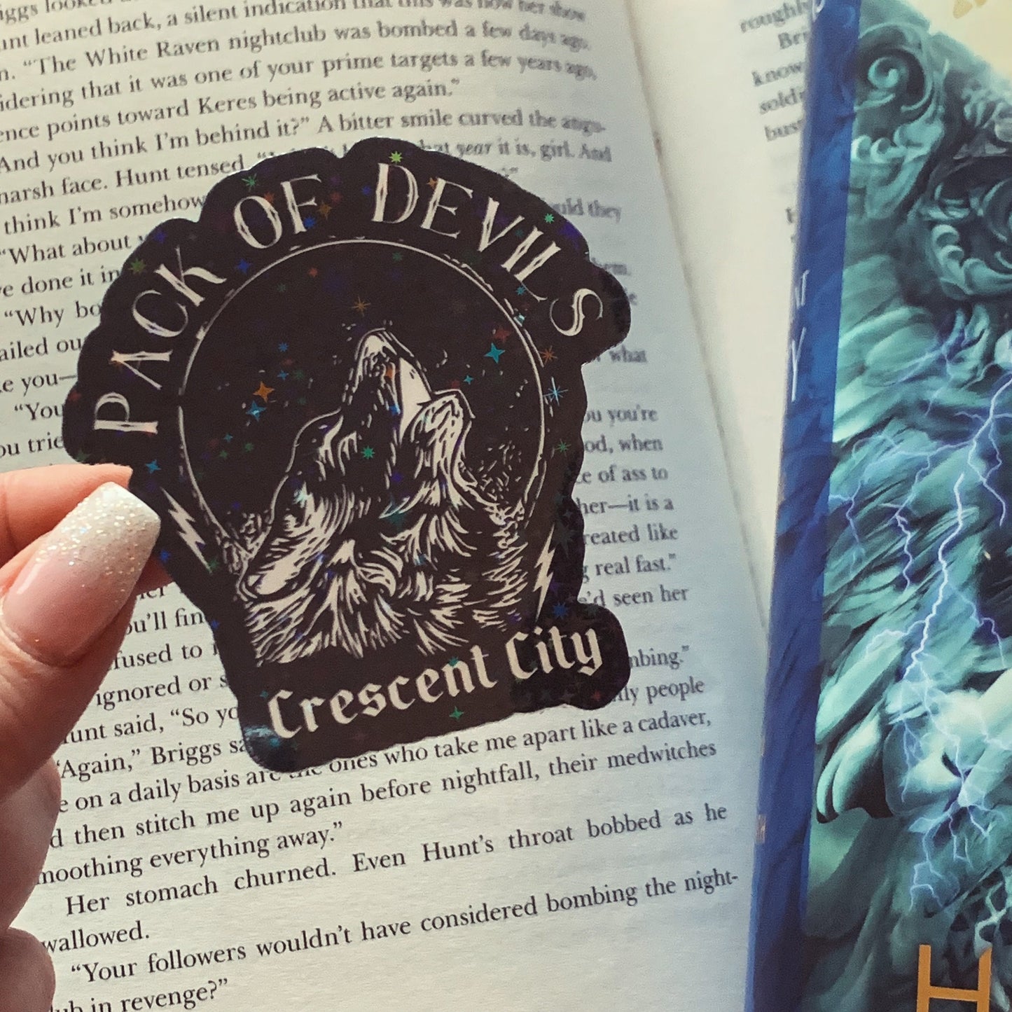 Pack Of Devils Sticker / Crescent City / Sarah J Maas