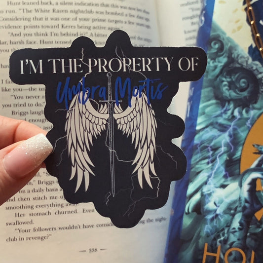 Umbra Mortis Sticker / Crescent City / Sarah J Maas