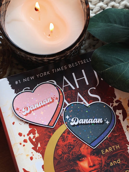 Ruhn Danaan Heart Sticker / Crescent City / Sarah J Maas