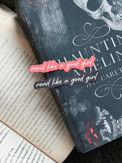 Read Like a Good Girl Sticker