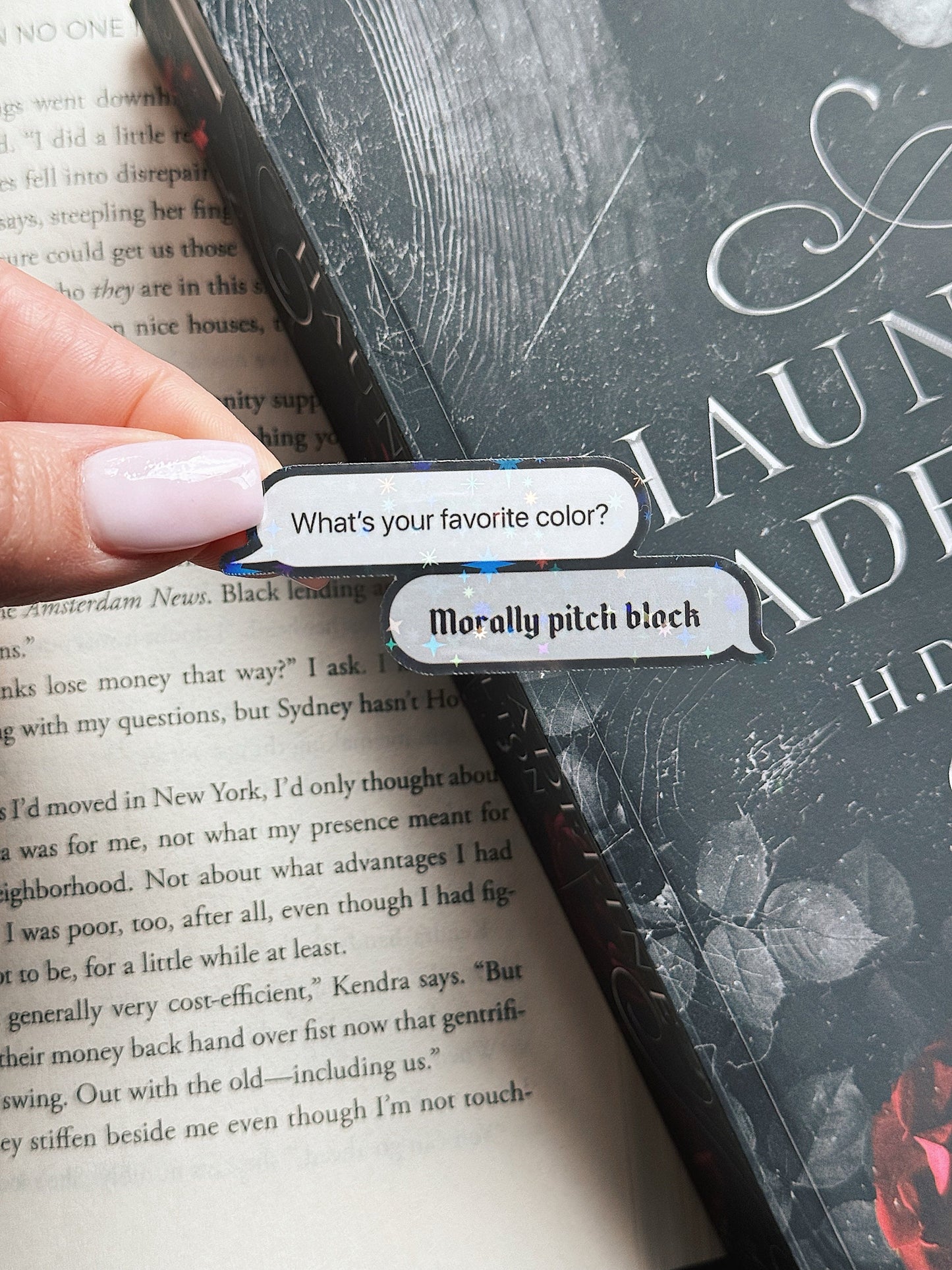 Morally Grey Text Message Sticker