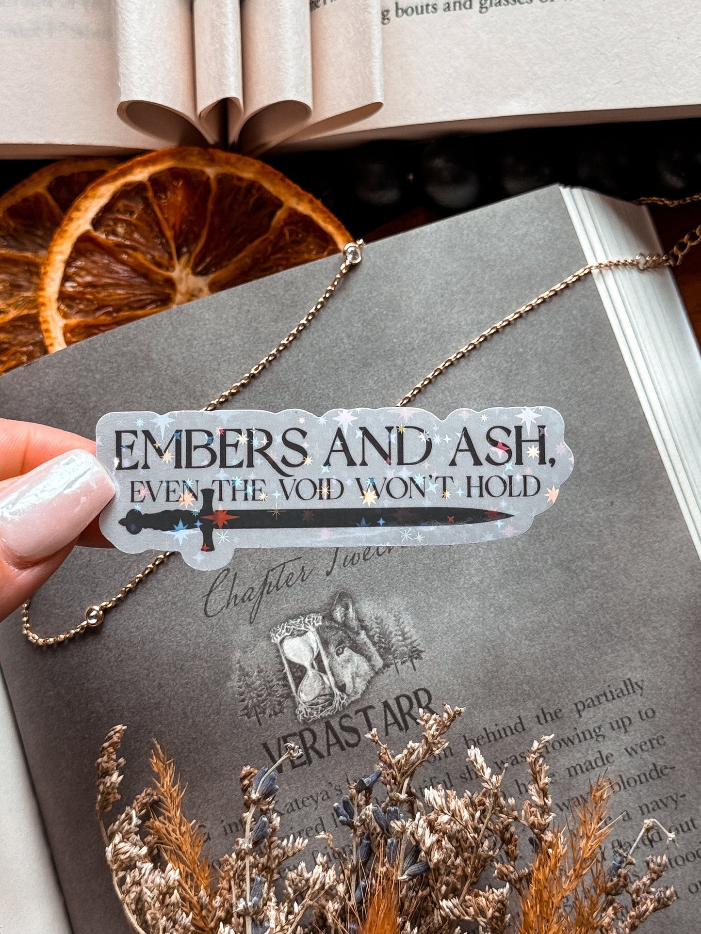 Ember and Ash Sticker / Beneath The Shatter / TA Reilly