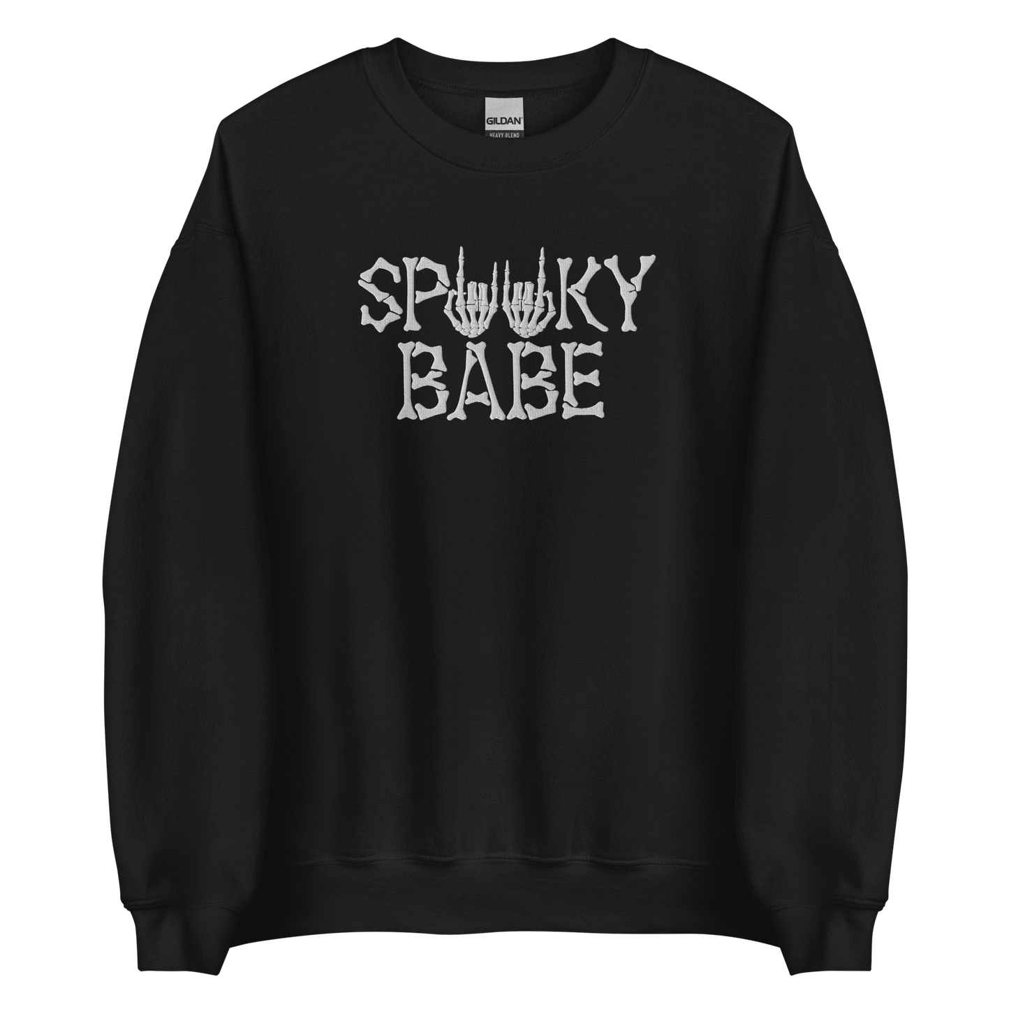 Spooky Babe Embroidered Sweatshirt