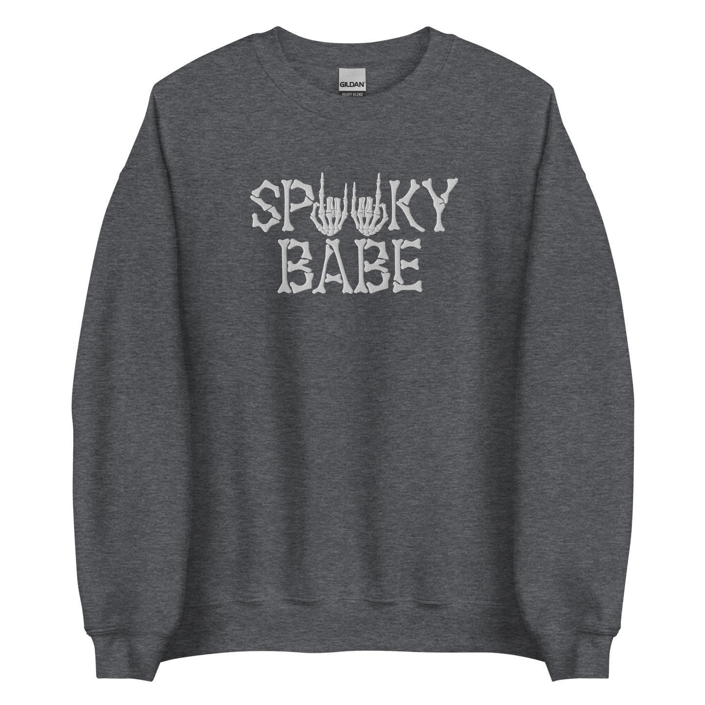 Spooky Babe Embroidered Sweatshirt