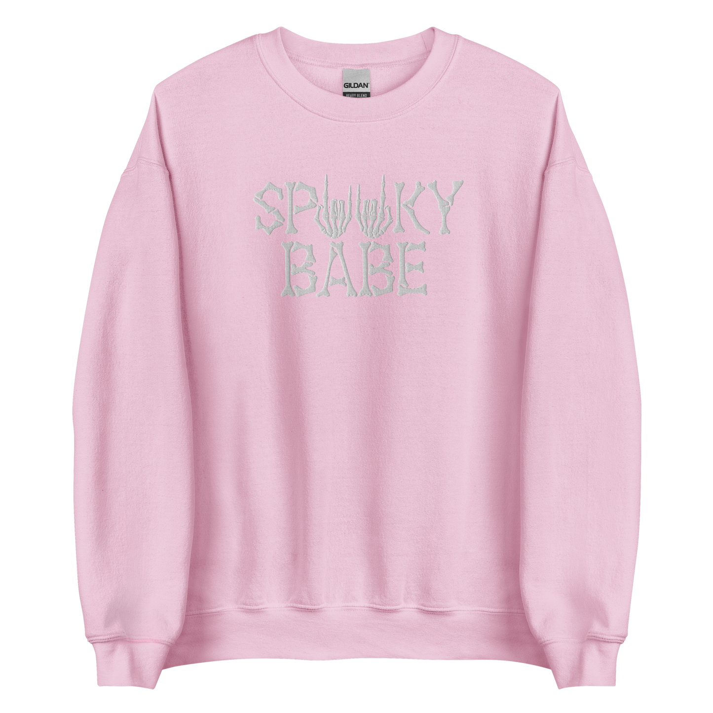 Spooky Babe Embroidered Sweatshirt