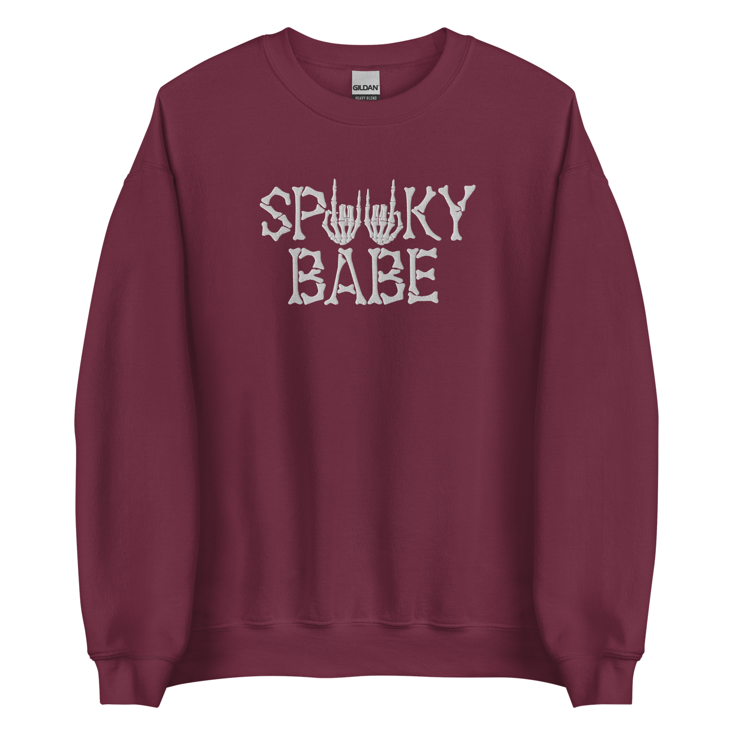 Spooky Babe Embroidered Sweatshirt