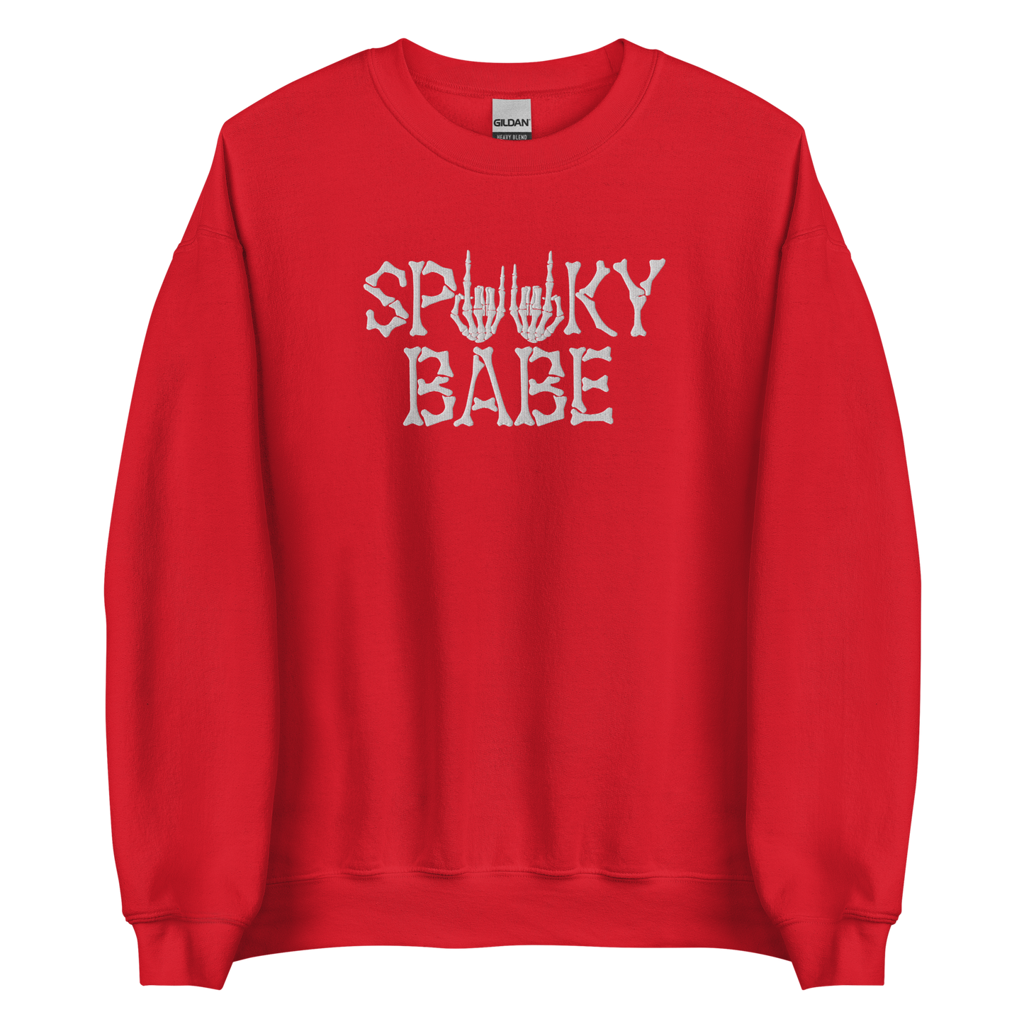 Spooky Babe Embroidered Sweatshirt